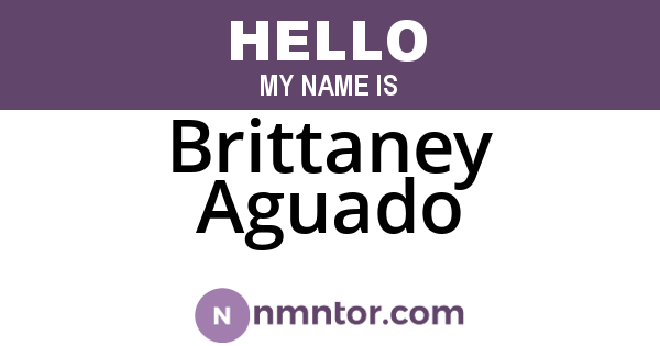 Brittaney Aguado