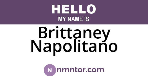 Brittaney Napolitano