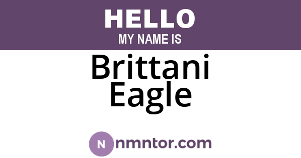 Brittani Eagle