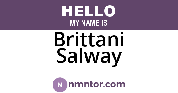 Brittani Salway