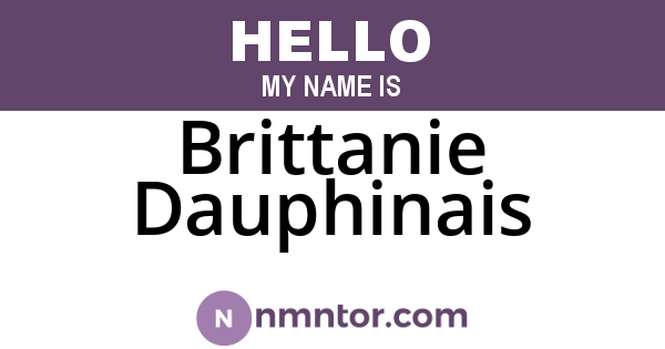 Brittanie Dauphinais