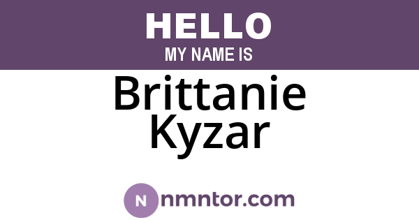 Brittanie Kyzar