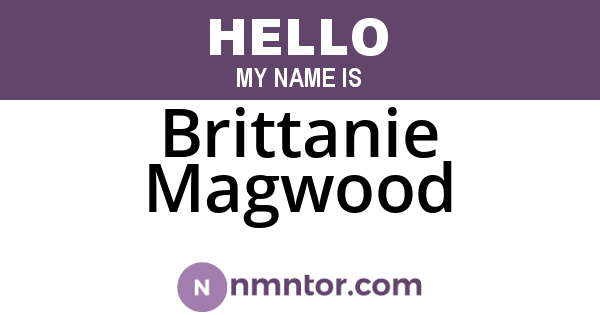 Brittanie Magwood