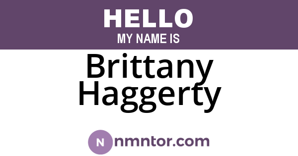 Brittany Haggerty