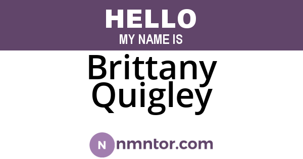 Brittany Quigley