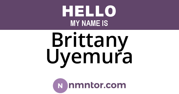Brittany Uyemura