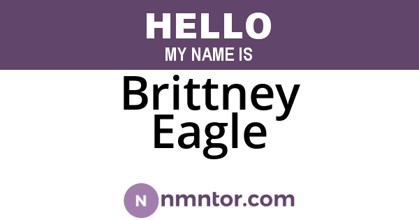 Brittney Eagle