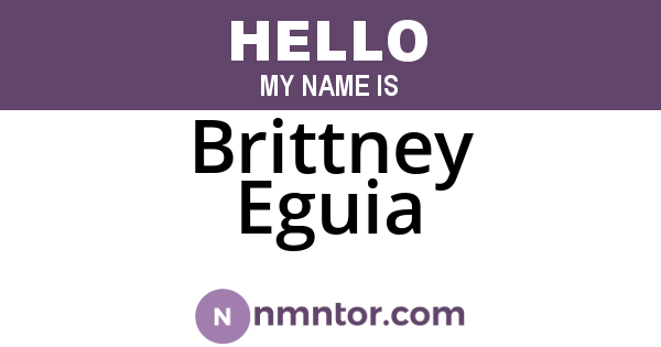 Brittney Eguia