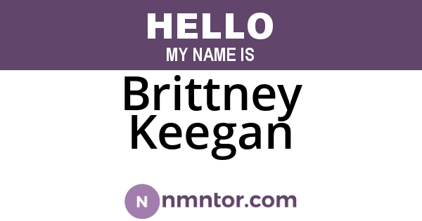 Brittney Keegan