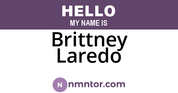 Brittney Laredo