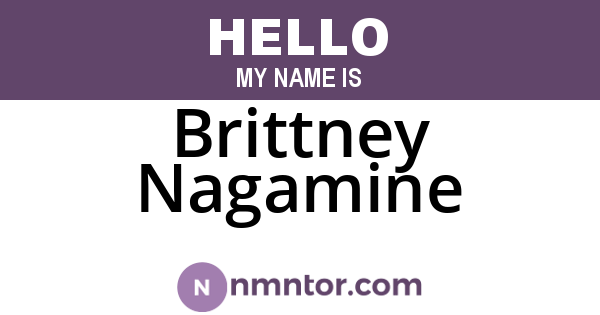 Brittney Nagamine