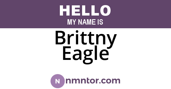 Brittny Eagle