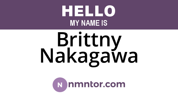 Brittny Nakagawa