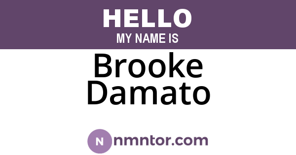 Brooke Damato