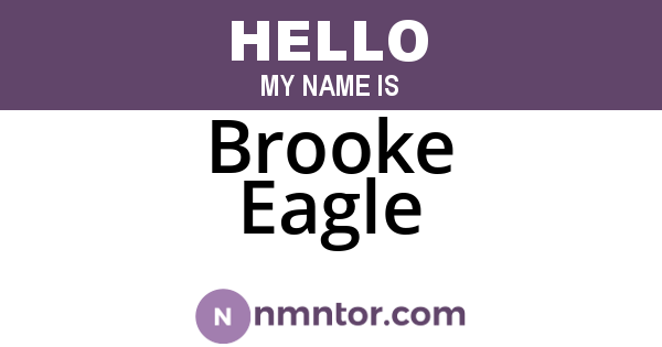 Brooke Eagle