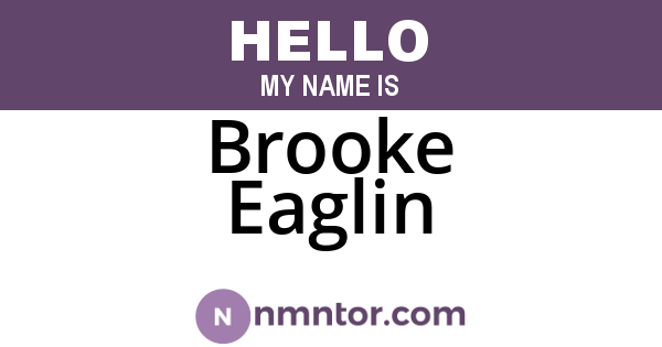 Brooke Eaglin