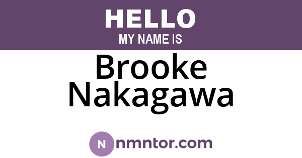 Brooke Nakagawa
