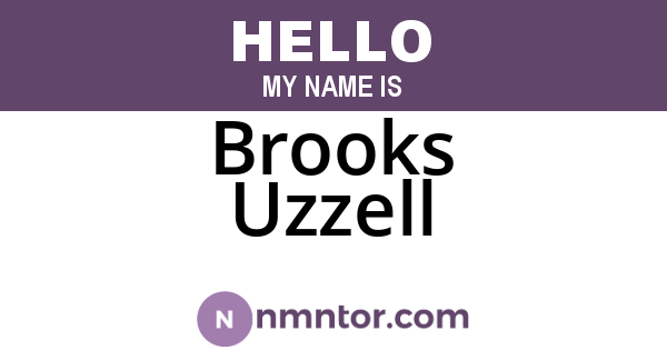 Brooks Uzzell