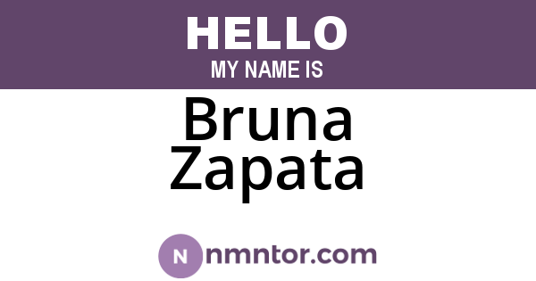 Bruna Zapata