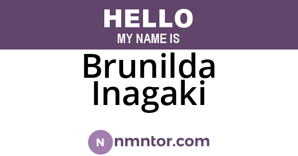 Brunilda Inagaki