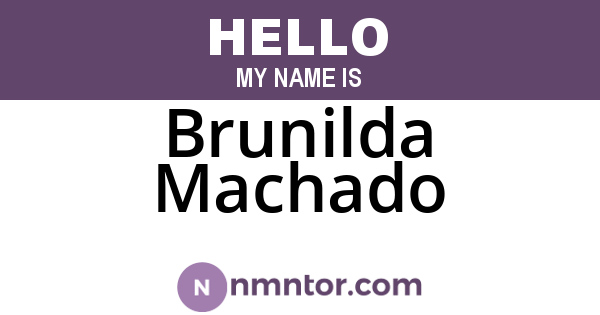 Brunilda Machado