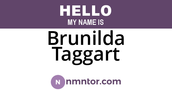 Brunilda Taggart