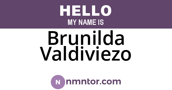 Brunilda Valdiviezo
