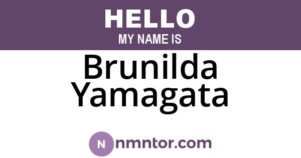 Brunilda Yamagata
