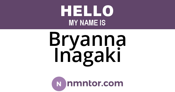 Bryanna Inagaki