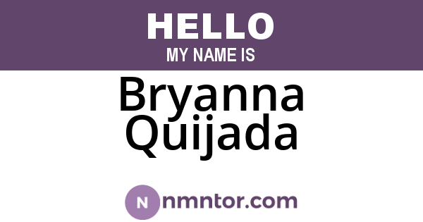 Bryanna Quijada