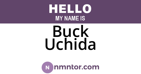 Buck Uchida