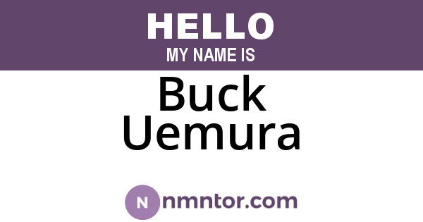 Buck Uemura