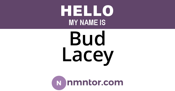 Bud Lacey