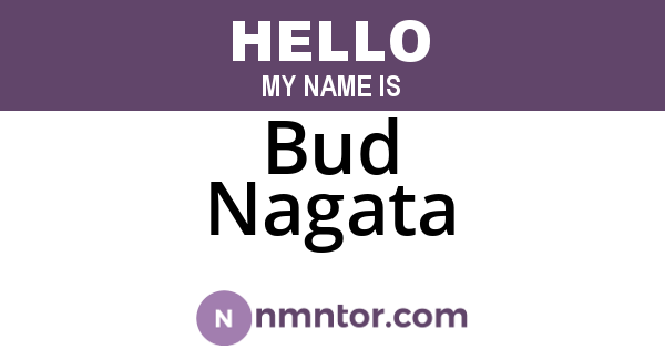 Bud Nagata
