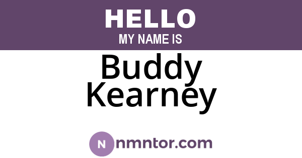 Buddy Kearney