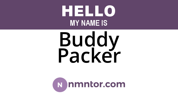 Buddy Packer