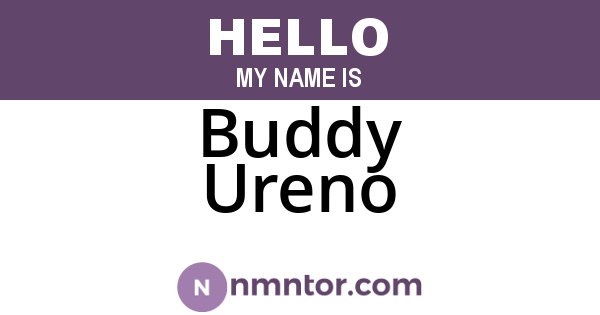 Buddy Ureno