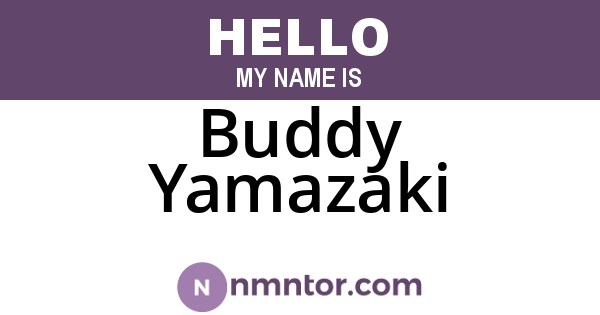 Buddy Yamazaki