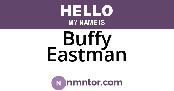 Buffy Eastman