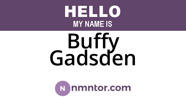 Buffy Gadsden