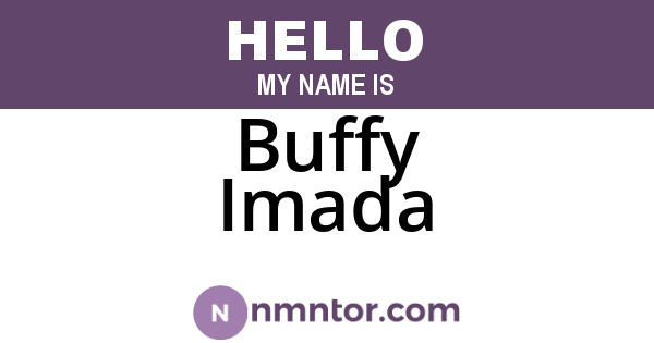 Buffy Imada