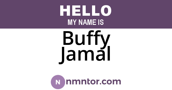 Buffy Jamal