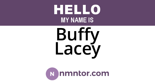 Buffy Lacey