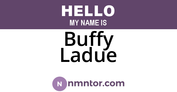 Buffy Ladue