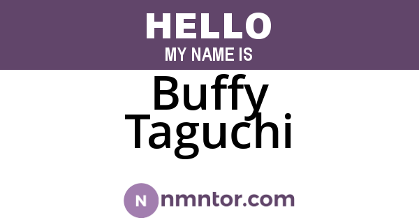 Buffy Taguchi