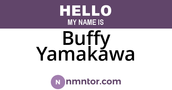 Buffy Yamakawa