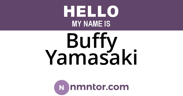 Buffy Yamasaki