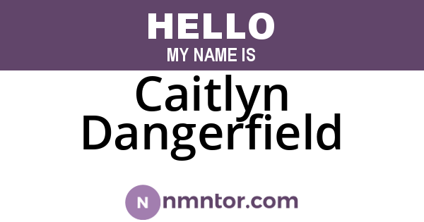 Caitlyn Dangerfield