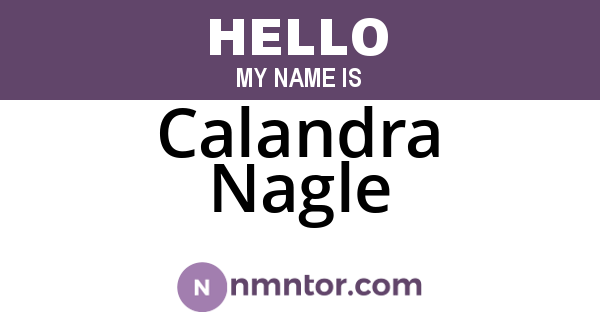 Calandra Nagle