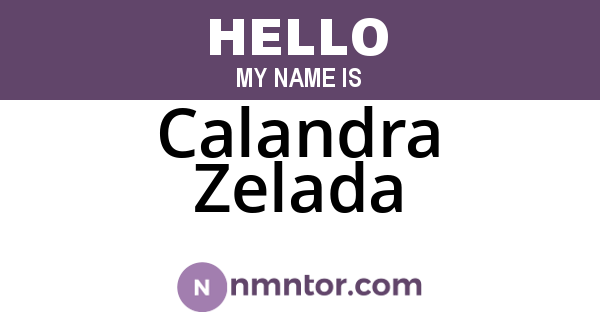 Calandra Zelada